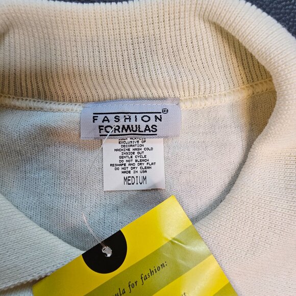 Vintage Fashion Formulas Cream Shirt Set - Picture 7 of 7